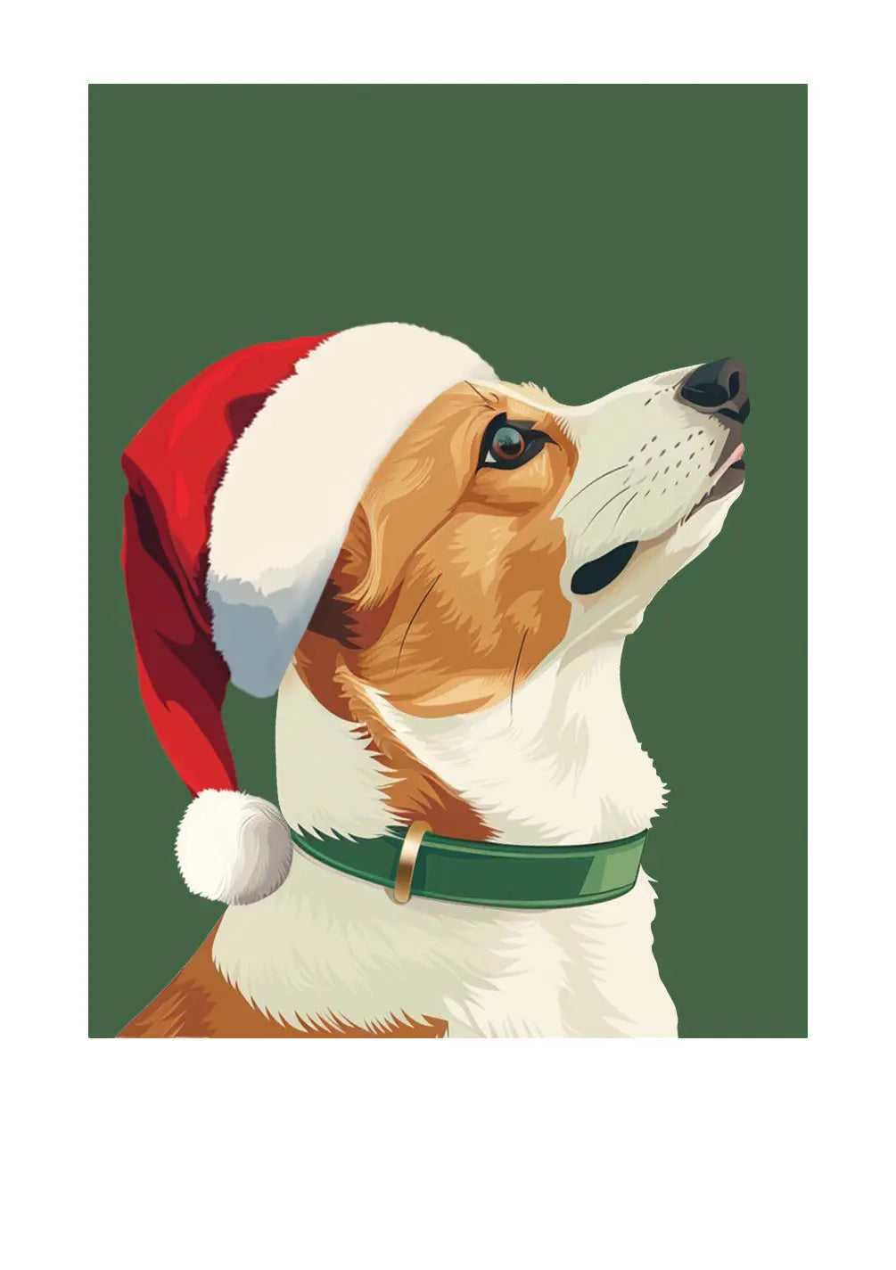 Holiday Corgi Card - FreshCut Paper