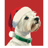 Holiday Westie Card - FreshCut Paper