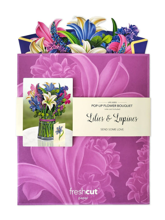 Lilies & Lupines - FreshCut Paper