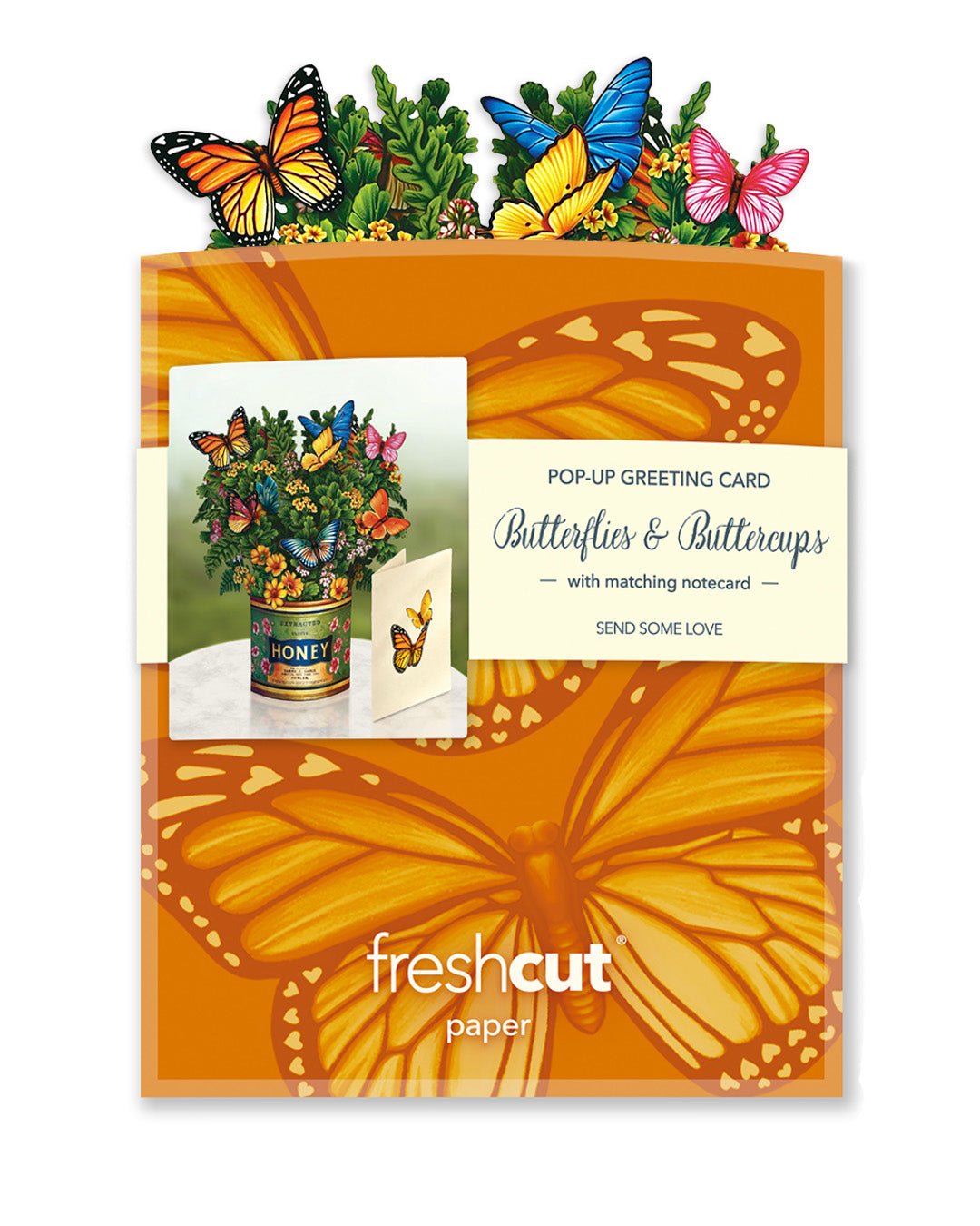 Mini Butterflies and Buttercups - FreshCut Paper
