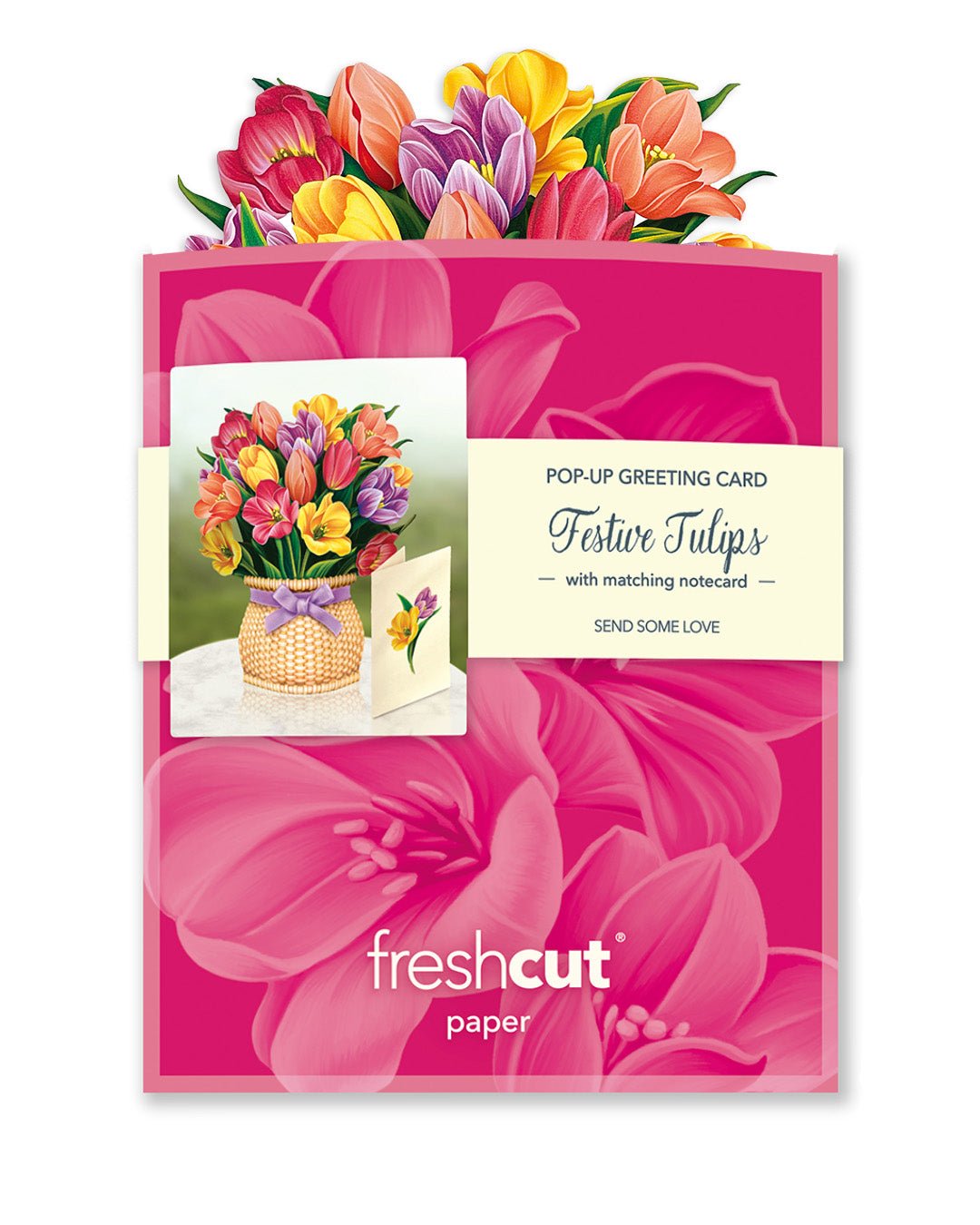 Mini Festive Tulips - FreshCut Paper