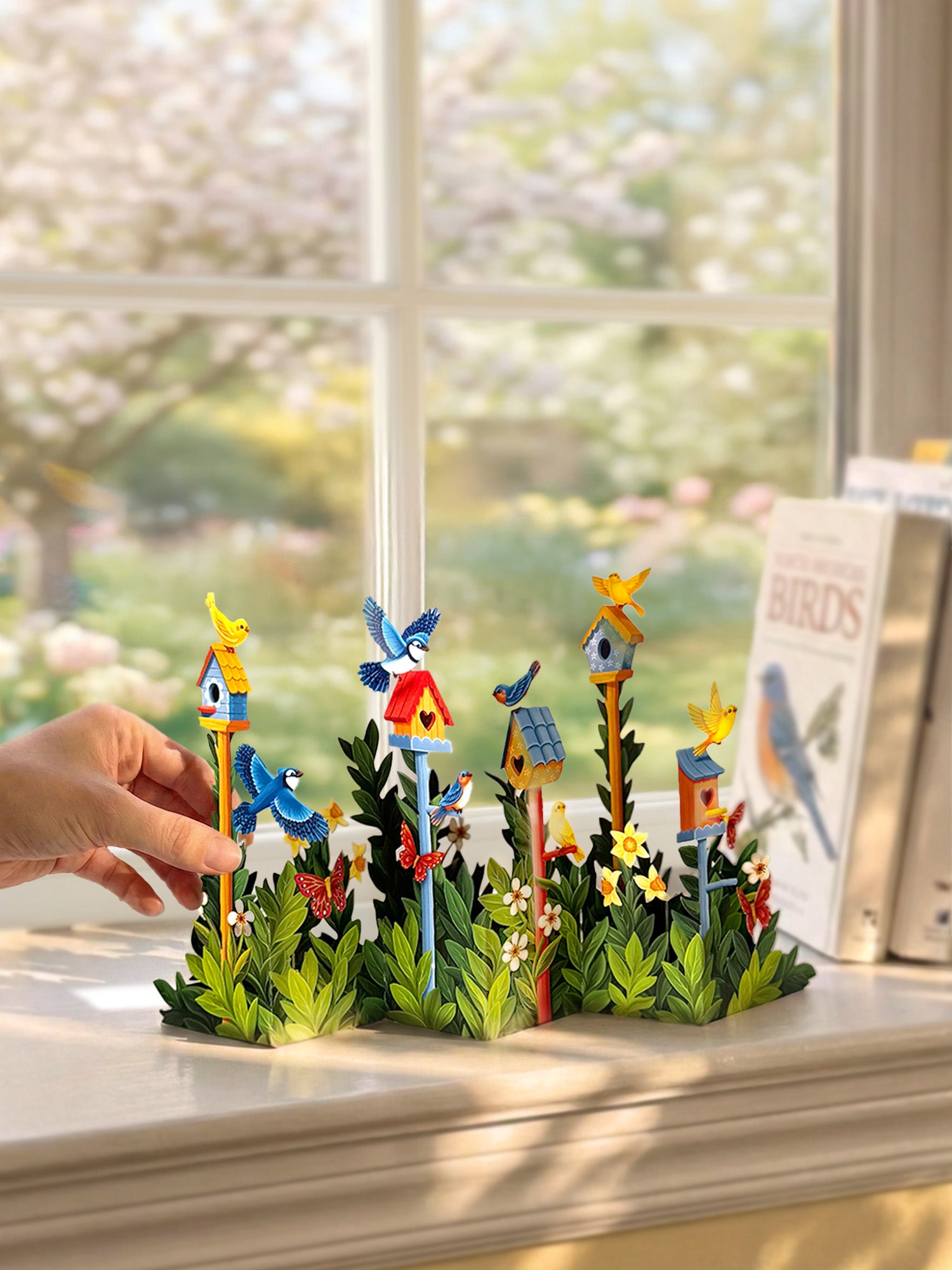 Mini Birdhouse Garden