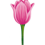 Pink Tulip Card - FreshCut Paper