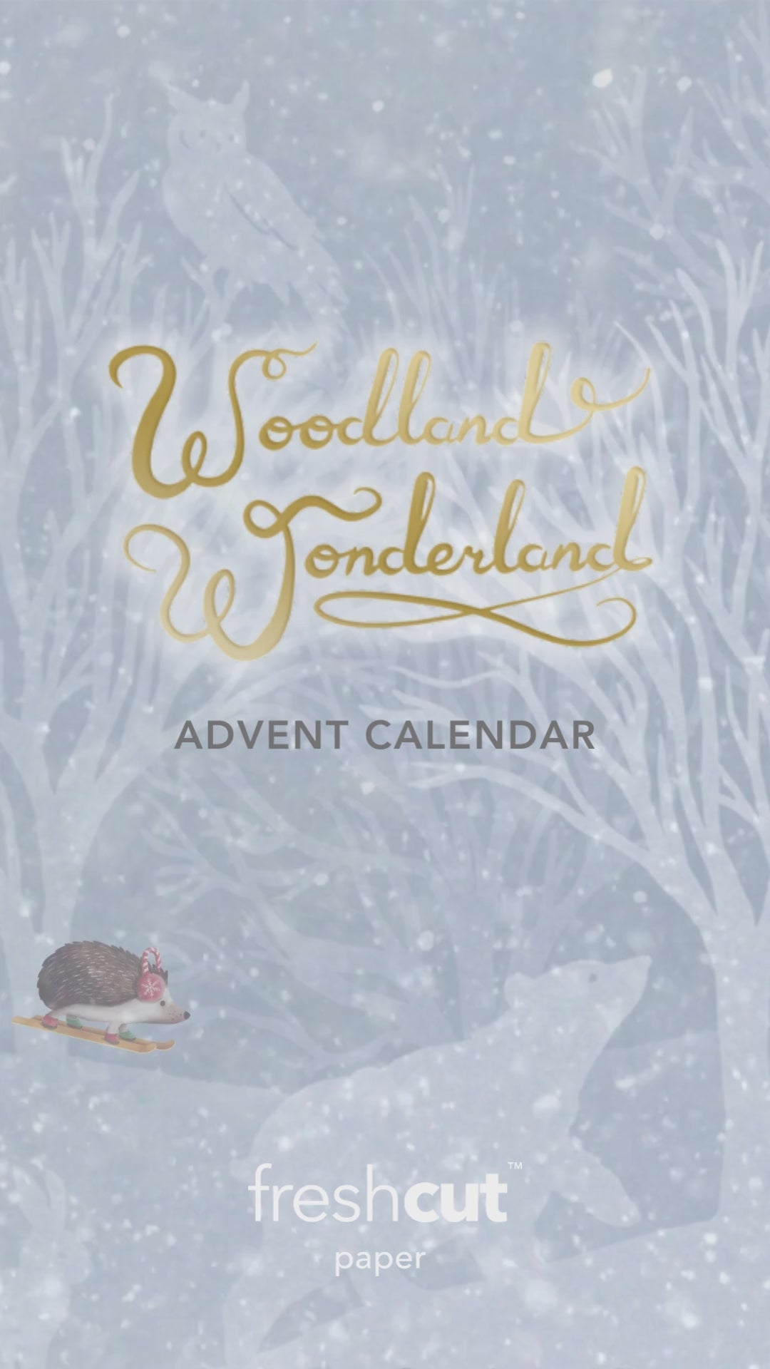 Woodland Wonderland Advent Calendar