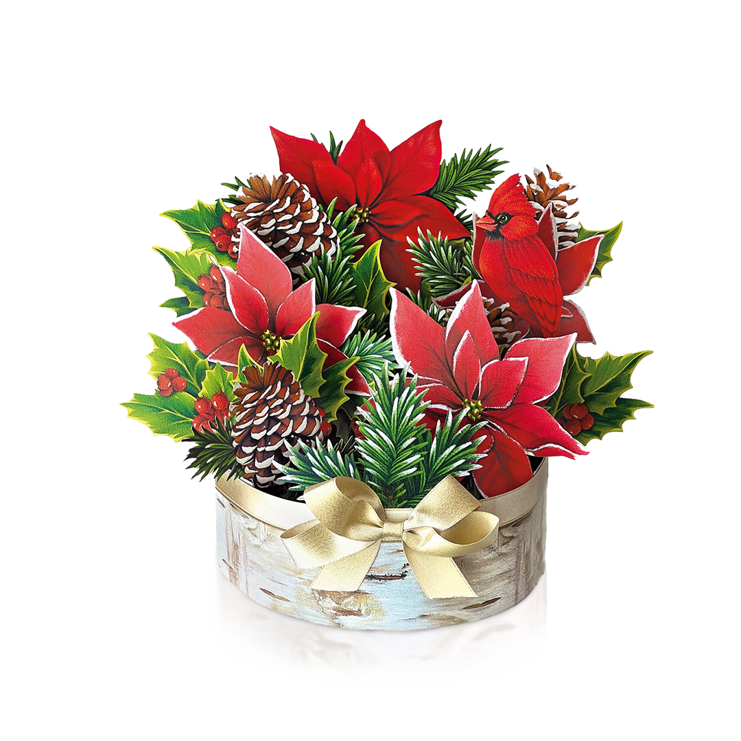 Grande bouquet lifesize popup 3d paper flowers freshcut paper