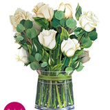 White Roses - FreshCut Paper