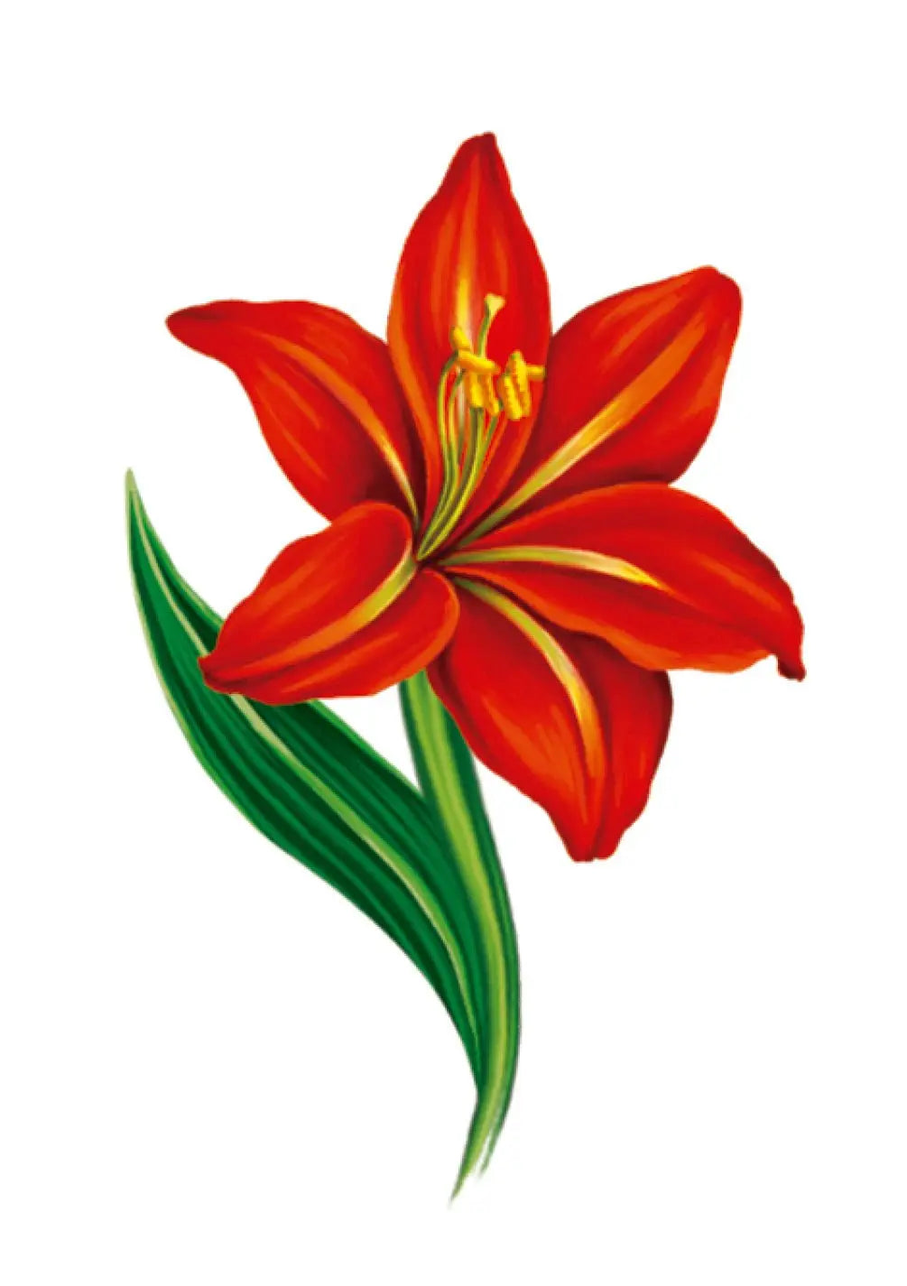 Winter Lily Card - FreshCut Paper
