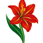 Winter Lily Card - FreshCut Paper