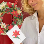 Your FreshCut Paper wreath Winter Joy comes with a personal note card for you to give your recipient. Share your thoughts of love or just let them know you're thinking of them. FreshCut Paper, more than a greeting card - we're forever flowers.